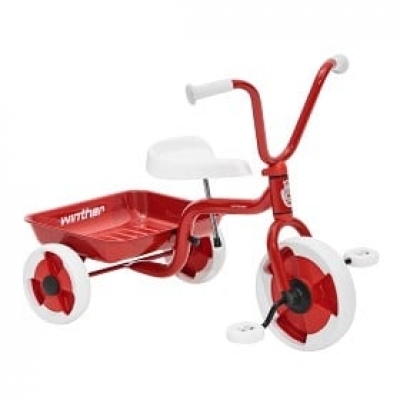 Winther Klassisk Trehjuling (Röd)